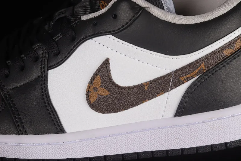 All categories Air Jordan Jordan series basketball shoes Air Jordan 1 Low Donkey brand x Air Jordan 1 AJ1 Joe 1 customized version low-top retro culture basketball shoes 553558-039